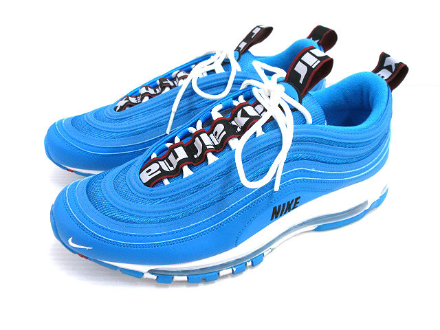 ナイキ NIKE AIR MAX 97 PREMIUM ナイキ エア マックス 97 プレミアム スニーカー 312834,008 シューズ 28cm 水色 白 ☆AA☆ メンズ